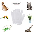 Buy now alfyng Bird Training Anti-Bite Parrot Chewing Protective Gloves, Small Animal Handling Gloves for Parrotlets Cockatiels Finch Macaw (1 Pair White) at indiglob india