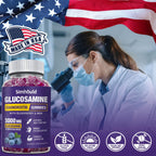 Simhould 2 Packs Glucosamine Chondroitin Gummies - 3000MG Extra Strength Joint Support Supplement with MSM & Elderberry, Flexibility, Antioxidant Immune Support Gummy for Adults, Men & Women