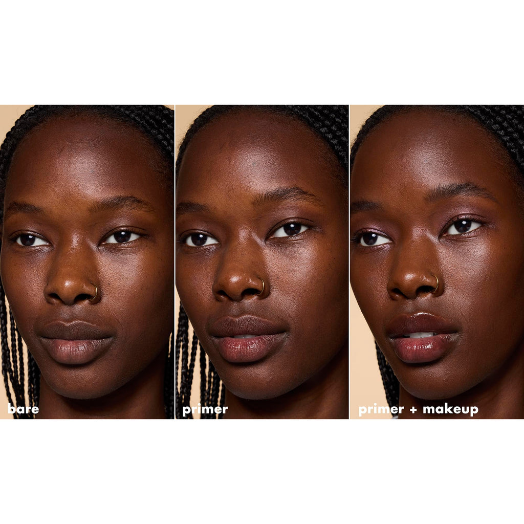 e.l.f. Hydrating Face Primer, Moisturizing Makeup Base, Smooths Pores & Fine Lines, Long-Lasting Wear, Preps Skin for Foundation Application, Large