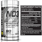 Buy now Cellucor NO3 Chrome Nitric Oxide Supplements with Arginine Nitrate for Muscle Pump & Blood Flow, 90 Capsules, G4 at indiglob india