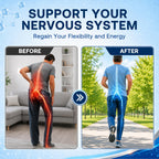 Neuropathy Support Supplement - Sciatic Nerve Health Support with Pea, R-Alpha Lipoic Acid, Benfotiamine & Vitamin B12 for Sciatic Nerve Health, Mobility & Antioxidant Support, 180 Vegan Softgels