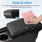 Buy now Autorder Center Console Storage Box for Suzuki Jimny JB64W/JB74W 2018-2025 Accessories Armrest Box Replacement with Cup Holder Insert at indiglob india