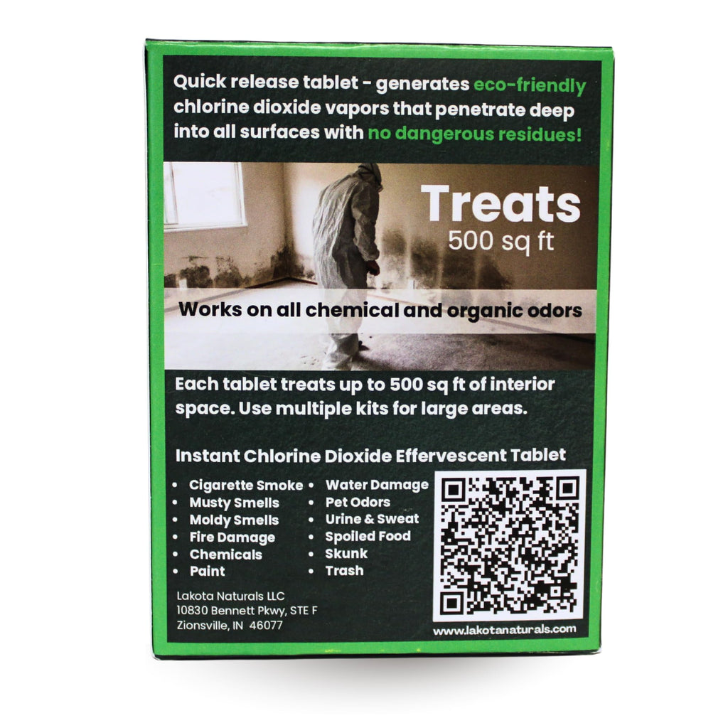 Chlorine Dioxide Heavy-Duty Fogger Deodorizing Kit, Professional Strength Odor Remover For Car, Home, RV, Room, Garage. Scent Bomb Air Freshener & Deodorizer. Easy to Use Kit Eliminates All Odors!