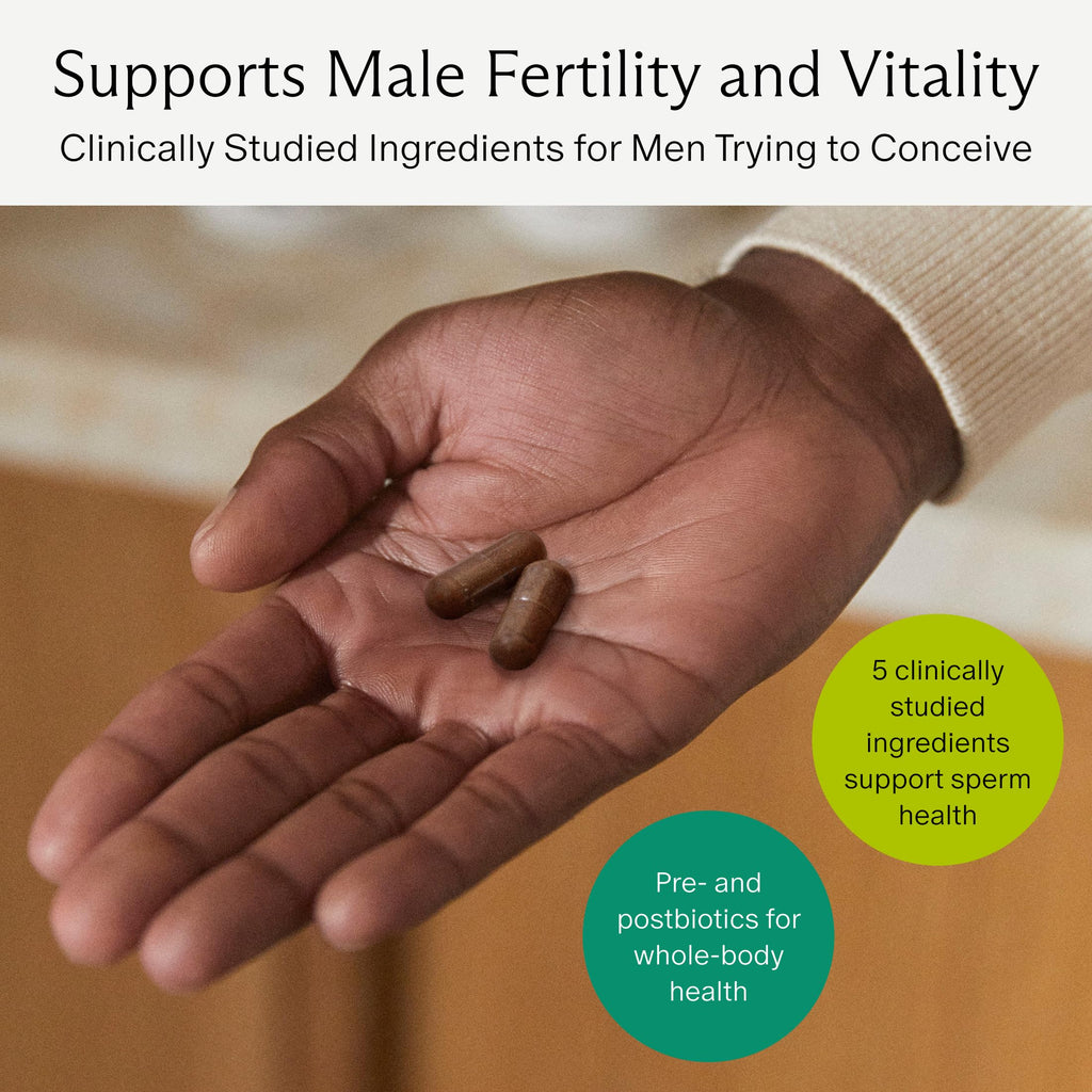 Needed. Sperm Support, 60 Capsules, 30 Day Supply