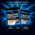 Creatine Monohydrate Gummies Complex 8500MG - Energy Chews, Men & Women