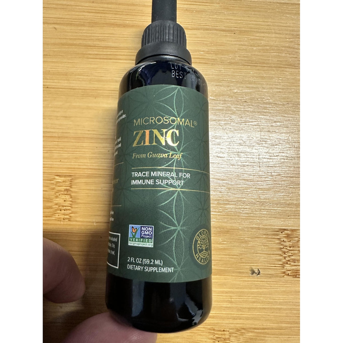 Organic Liquid Zinc Supplements, Liquid Zinc Drops for Immune System(2 Oz)