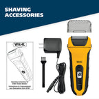 Buy now Wahl Lifeproof Lithium Ion Foil Shaver Æ’?? Waterproof Rechargeable Electric Razor with Precision Trimmer for MenÆ’??s Beard Shaving, Trimming, & Grooming with Quick Charge Æ’?? Model 7061-100 at indiglob india