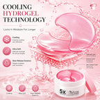 80 PCS Under Eye Patches,Collagen Eye Masks for Puffy Eyes and Dark Circles