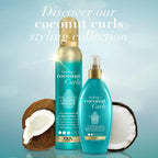 OGX Locking + Coconut Curls Decadent Creamy Mousse, 7.9 Ounce