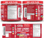 Clean Nutra Tart Cherry Gummies Uric Acid Flush Celery Milk Thistle Bromelain Vitamin C Magnesium Citrus Bergamot Ginger Stinging Nettle Leaf Chamomile Berberine Quercetin Support 60 Gummy Vitamins