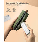 Buy now Glocusent USB Rechargeable Book Light for Reading in Bed, Portable Clip-on LED Reading Light, 3 Amber Colors & 5 Brightness Dimmable, Compact & Long Lasting, Perfect for Book Lovers, Kids at indiglob india