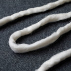 Buy now Japanese Organic Cotton Sliver 13 Feets 100% Organic Unbleached [Made in Japan] (4 Packs) at indiglob india