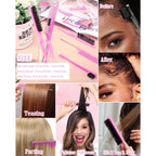 Hair Wax Stick & Slick Back Hair Brush – Frizz Control for Women & Kids, Non-Greasy & No Residue – Smooths Flyaways, Creates Sleek Ponytails & Buns – Styling Accessories & Teen Girl Gifts Trendy Stuff