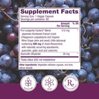 Buy now Reserveage Beauty, Resveratrol 500 mg, Antioxidant Supplement for Heart and Cellular Health, Supports Healthy Aging and Immune System, Paleo, Keto, 60 Capsules at indiglob india