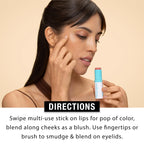 Buy now Neutrogena Hydro Boost Hydrating Multi-Use Makeup Stick with Hyaluronic Acid, Gentle Multi-Use Colored Makeup Balm to Brighten Lips, Cheeks & Eyes, Non-Comedogenic, Soft Pink, 0.26 oz at indiglob india