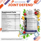 Clean Nutraceuticals Glucosamine 1500mg Chondroitin 1200mg MSM with Turmeric Curcumin, Collagen, Hyaluronic Acid, Omega 3 – Joint Health Supplement for Men & Women – Joint Complex – 120 Count