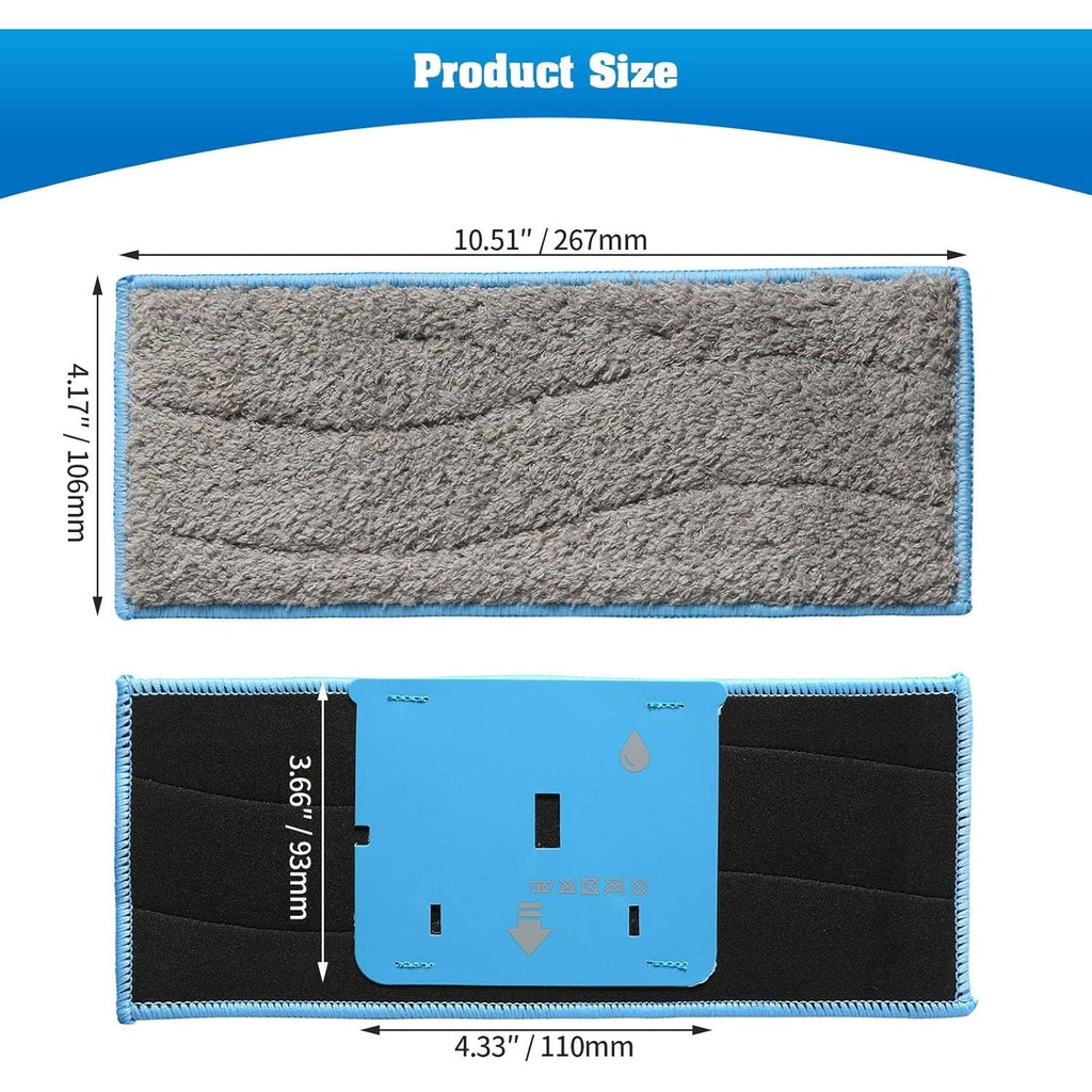 Buy now 8 Pack M6 Wet Mopping Pads Compatible with iRobot Braava Jet m6 Series (6110) (6012) (6112) (6113),Washable and Reusable Wet Mopping Pads at indiglob india