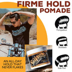 Buy now Suavecito Pomade Firme (Strong) Hold 4 oz, 3 Pack - Strong Hold Hair Pomade For Men - Medium Shine Water Based Wax Like Flake Free Hair Gel - Easy To Wash Out - All Day Hold For All Hair Styles at indiglob india
