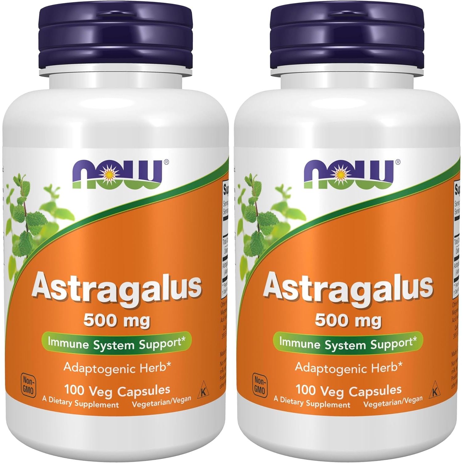 Buy now NOW Foods Supplements, Astragalus (Astragalus membranaceus) 500 mg, Immune System Support*, 100 Capsules 100 Count (Pack of 2) at indiglob india