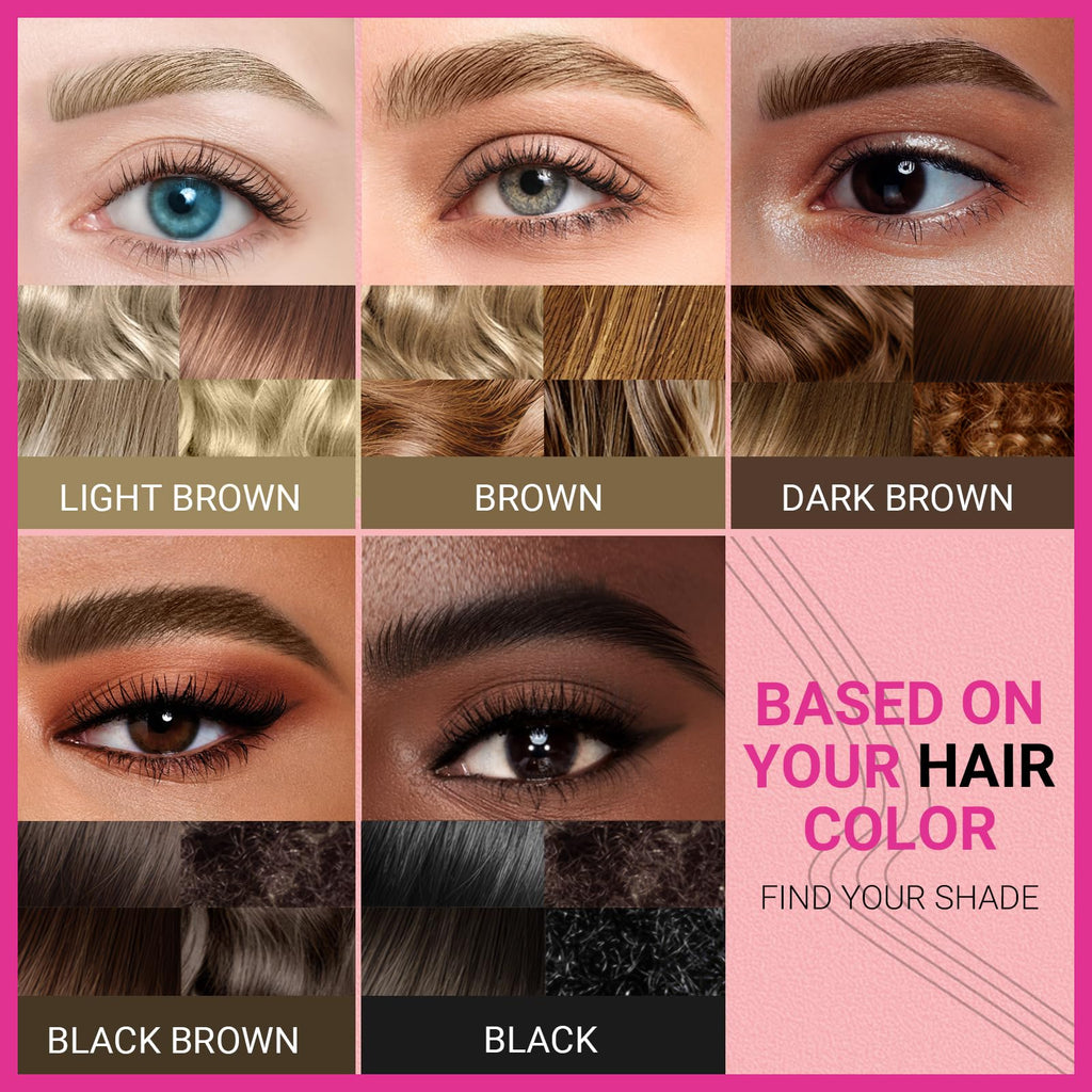 Buy now iMethod Microblading Eyebrow Pen - Eyebrow Pencil Magical 2-in-1 Dual-Ended Eye Brow Pencils for Women with 4-Fork-Tip & Ultra Precise Brush-Tip Create Natural Hair-Like Brows, Last All-Day, Brown at indiglob india