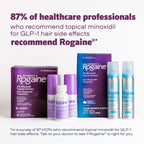 Women's Rogaine Hair Growth Foam, 5% Topical Minoxidil, 4 Mo, 2x 2.11 Oz
