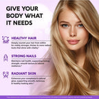 Biotin 10000mcg + Silicon - Pharmaceutical Grade Biotin - 120 Softgels | Biotin Supplement for Hair Growth Support, Skin & Nails for Women - Max Strength & 100% Bioavailability - 120-Day Supply