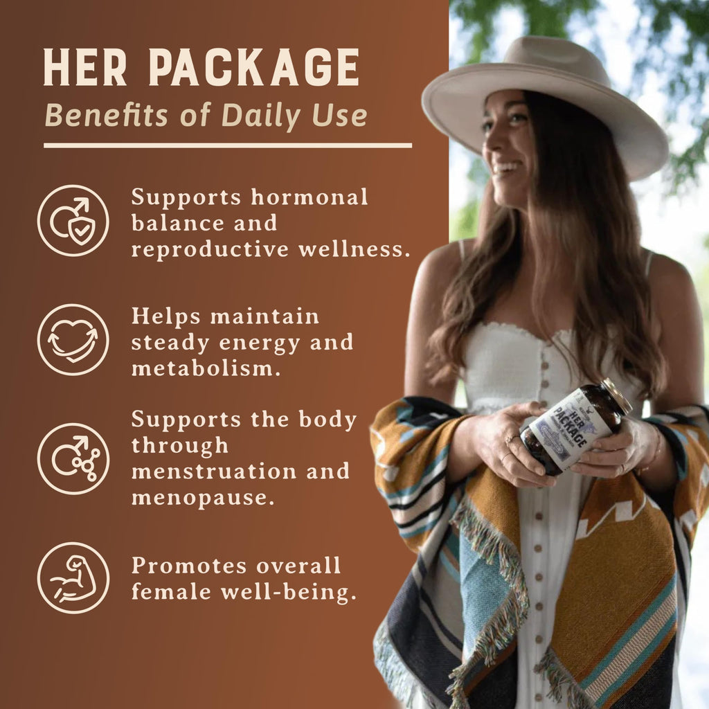 HEART & SOIL Her Package Supplement, 180 Capsules