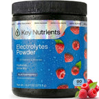 KEY NUTRIENTS Potassium Multivitamin Electrolytes, Cherry Pom, 90 Servings | Multivitamin Electrolytes Powder, Sweet Cherry Pom, Sugar Free, Sodium & Potassium Supplement, No Calories, Made in USA