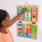 Buy now Melissa & Doug My First Daily Magnetic Calendar, Classroom Calendar for Kids Activities with Weather & Seasons, Preschool Toys for Girls & Boys Ages 4+ at indiglob india