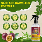Goiple Loc Moisturizing Spray for Dull, Dry Locs - Daily Passion Fruit Hair and Scalp Moisturizer for Dreadlocks, Microlocks, Braids- Refreshing Moisturizer Loc Spray for Anti-frizz (8.45fl oz)