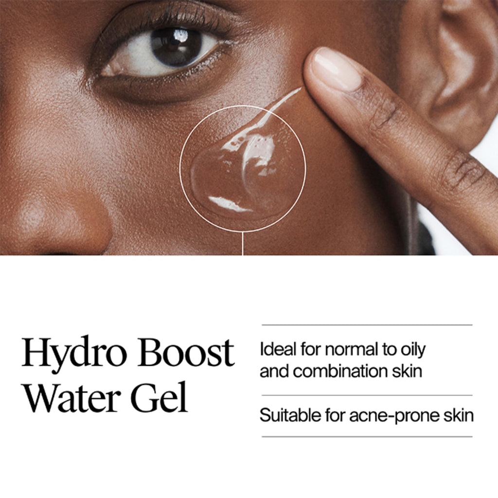 Neutrogena Hydro Boost Water Gel + Facial Cleanser 1.7 fl. oz + 0.5 oz | Hyaluronic Acid Facial Moisturizer, Suitable for Normal to Oily Skin, Hydrating Face Moisturizer, Trial-Size Facial Cleanser