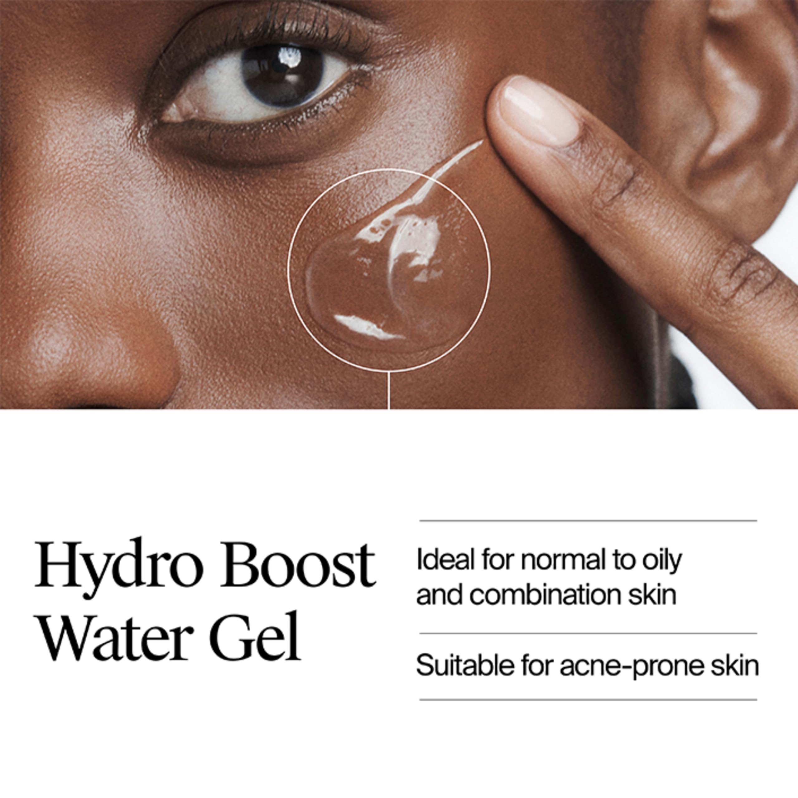 Neutrogena Hydro Boost Water Gel + Facial Cleanser 1.7 fl. oz + 0.5 oz | Hyaluronic Acid Facial Moisturizer, Suitable for Normal to Oily Skin, Hydrating Face Moisturizer, Trial-Size Facial Cleanser