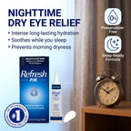 Allergan Refresh P.M Lubricant Eye Ointment, 0.12 Ounce (Pack of 2)