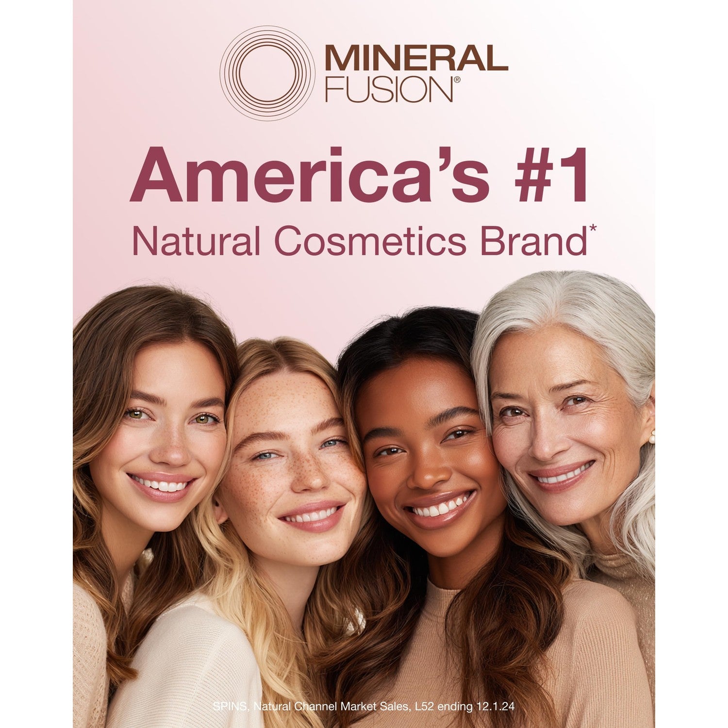 Mineral Fusion Nail Polish Remover, 6 fl oz (Pack of 2) | Acetone-Free Nail Care, Non Drying Liquid Formula
