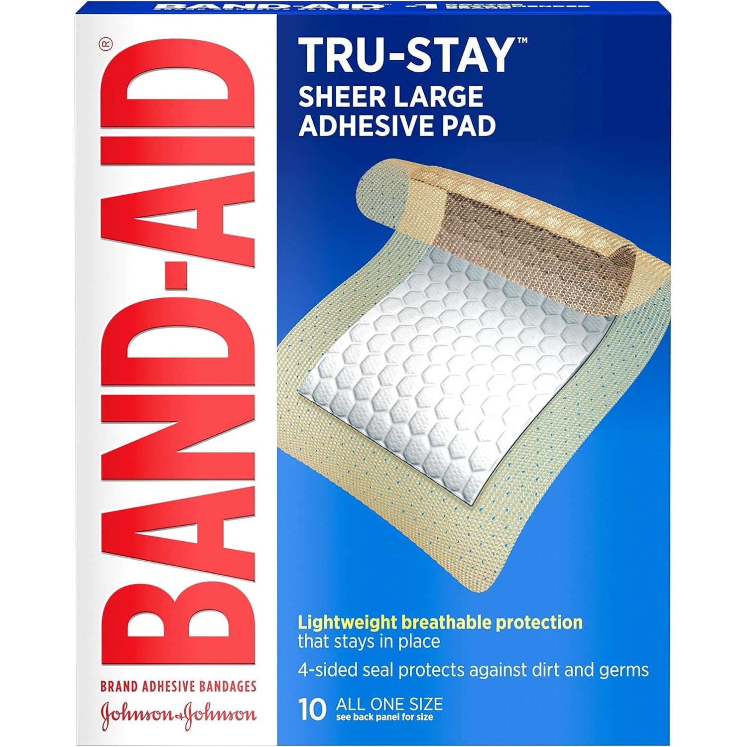 Buy now Band-Aid Brand Tru-Stay Clear Spots Bandages for Discreet First Aid, All One Size, 50 Count 10 Count (Pack of 1) Tru-Stay Sheer at indiglob india