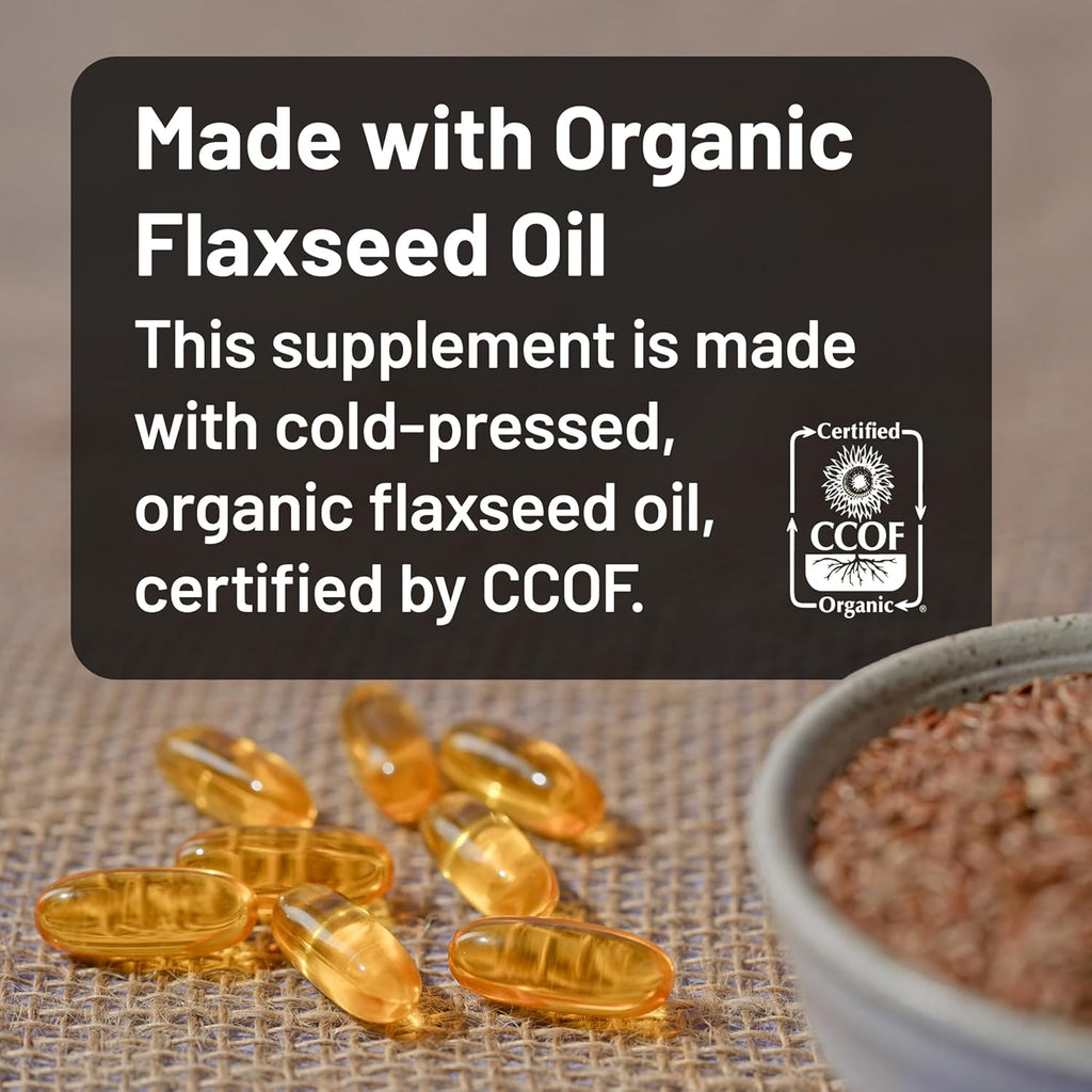 Buy now NatureWise Flaxseed Oil 1200 mg, Fish Free Omega 3 6 9 with 720mg ALA, Dietary Supplement for Heart Health Support - Organic, Cold Pressed, Non-GMO - 120 Softgels[4-Month Supply] at indiglob india