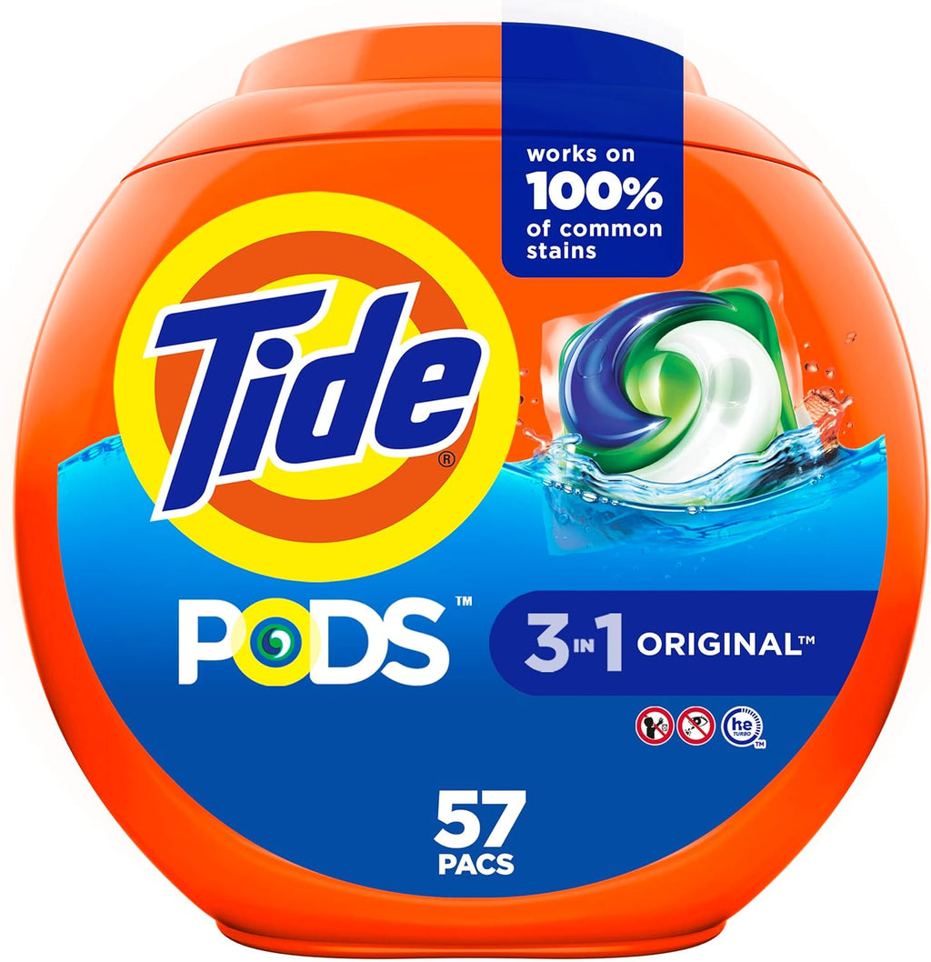 Buy now Tide PODS Original Scent HE Turbo Laundry Detergent Pacs, 72 Count at indiglob india