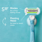 Gillette Venus Extra Smooth Womens Razor Blade Refills, 6 Count, Designed for a Close, Smooth Shave