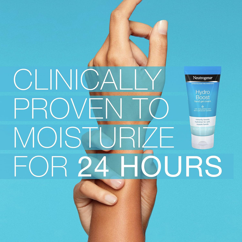 Buy now Neutrogena Hydro Boost Hydrating Hand Gel Cream with Hyaluronic Acid for Instantly Quenched, Soft & Supple Hands, Lightweight, Non-Greasy & Quick Absorbing Hand Lotion, Travel Size, 3 Oz at indiglob india