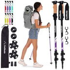 Buy now TrailBuddy Trekking Poles â€“ Lightweight 7075 Aluminum Hiking Poles for Women, Men & Seniors â€“ Collapsible or Foldable Walking Sticks for Travel, Trails & Balance at indiglob india