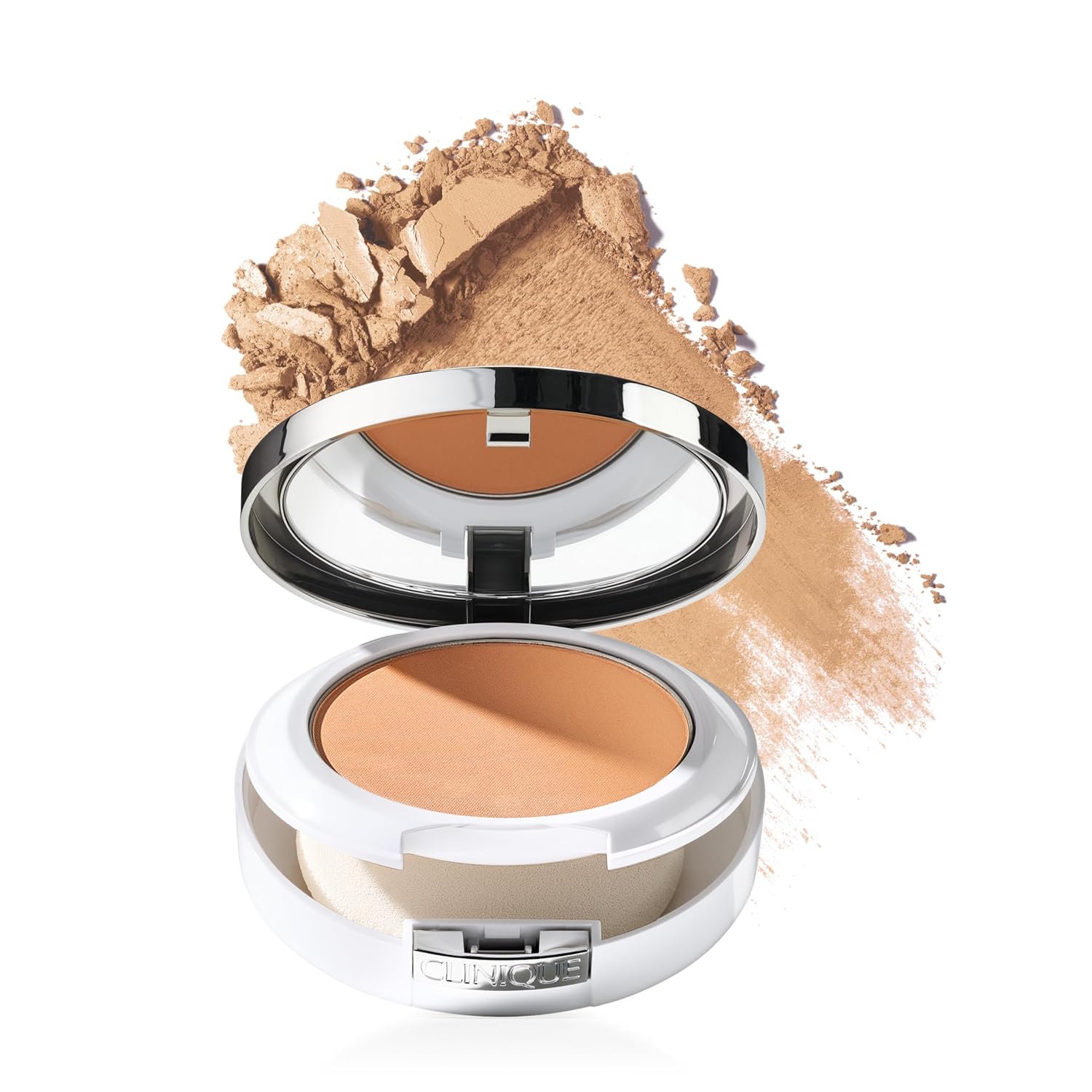 Buy now Clinique Beyond Perfecting Powder Lightweight Full Coverage Foundation + Concealer For Dry Combination to Oily Skin Types AG Golden Neutral 08 at indiglob india