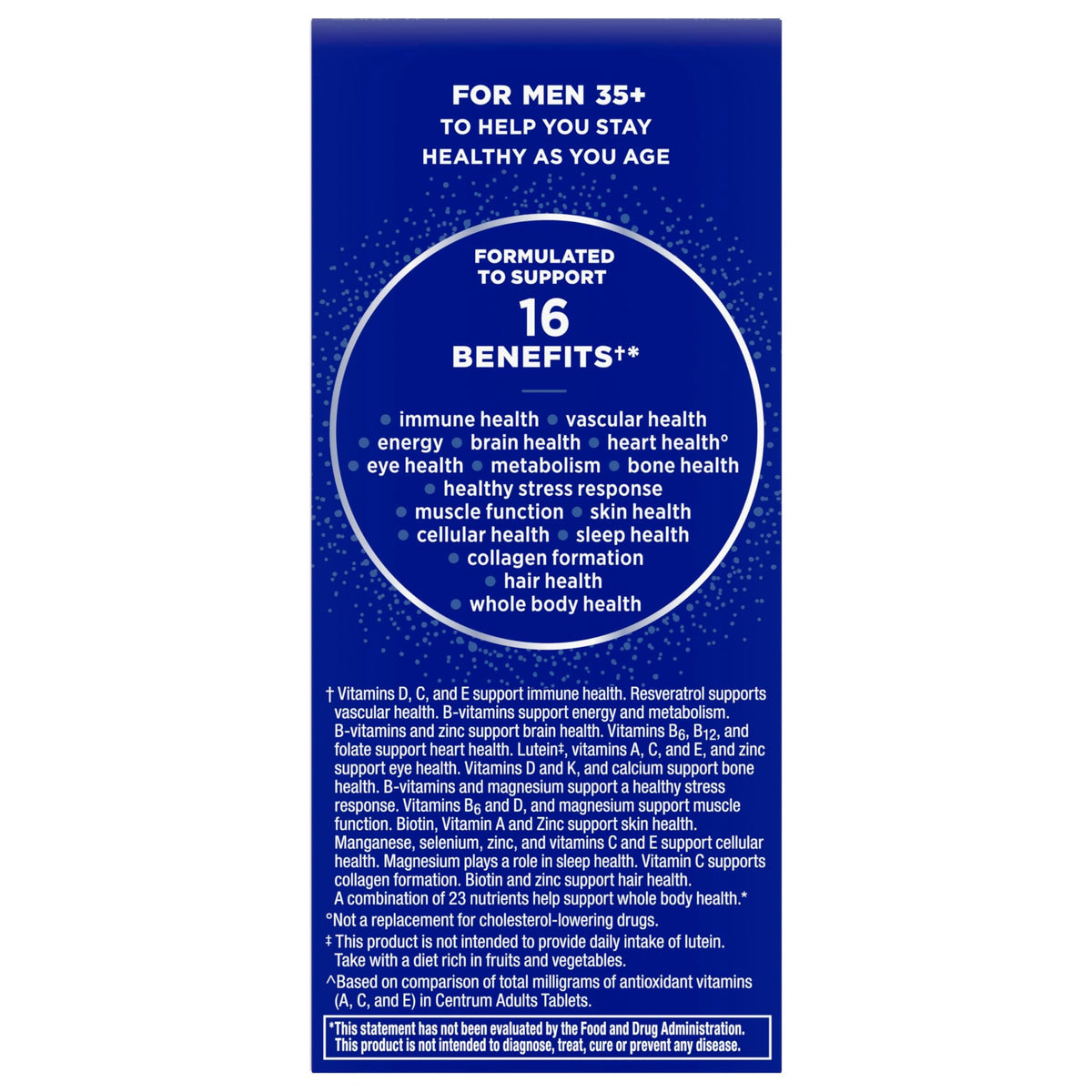 Centrum Age Defy for Men 35 and Over, 60 Tablets
