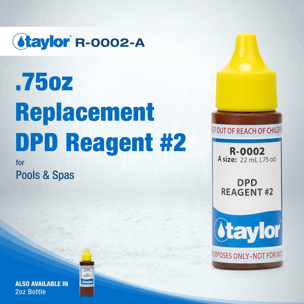 Taylor R-0002-A Reagent #2 Chlorine/Bromine DPD .75 ounce