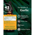 Buy now Herb Pharm Certified Organic Garlic Liquid Extract for Cardiovascular and Circulatory Support - 1 Ounce at indiglob india