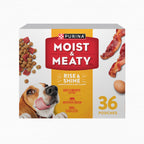 Purina Moist & Meaty Rise and Shine Soft Dog Food, 36 ct. Box