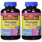 Nature Made Prenatal Multi + Dha, 200mg, 150 Softgels 2pack