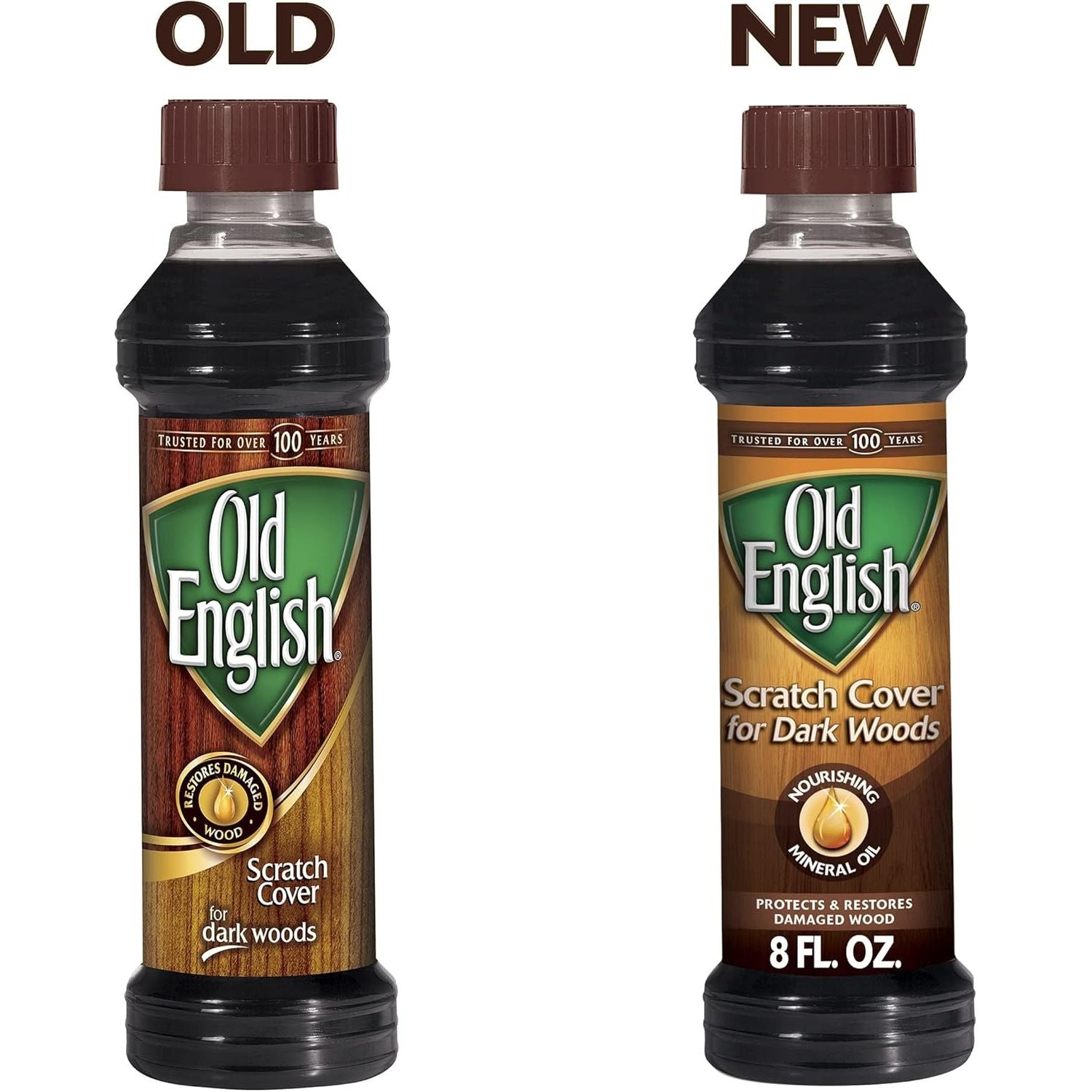 Buy now Old English 75144 Scratch Cover For Dark Woods, 8oz Bottle, Wood Polish at indiglob india