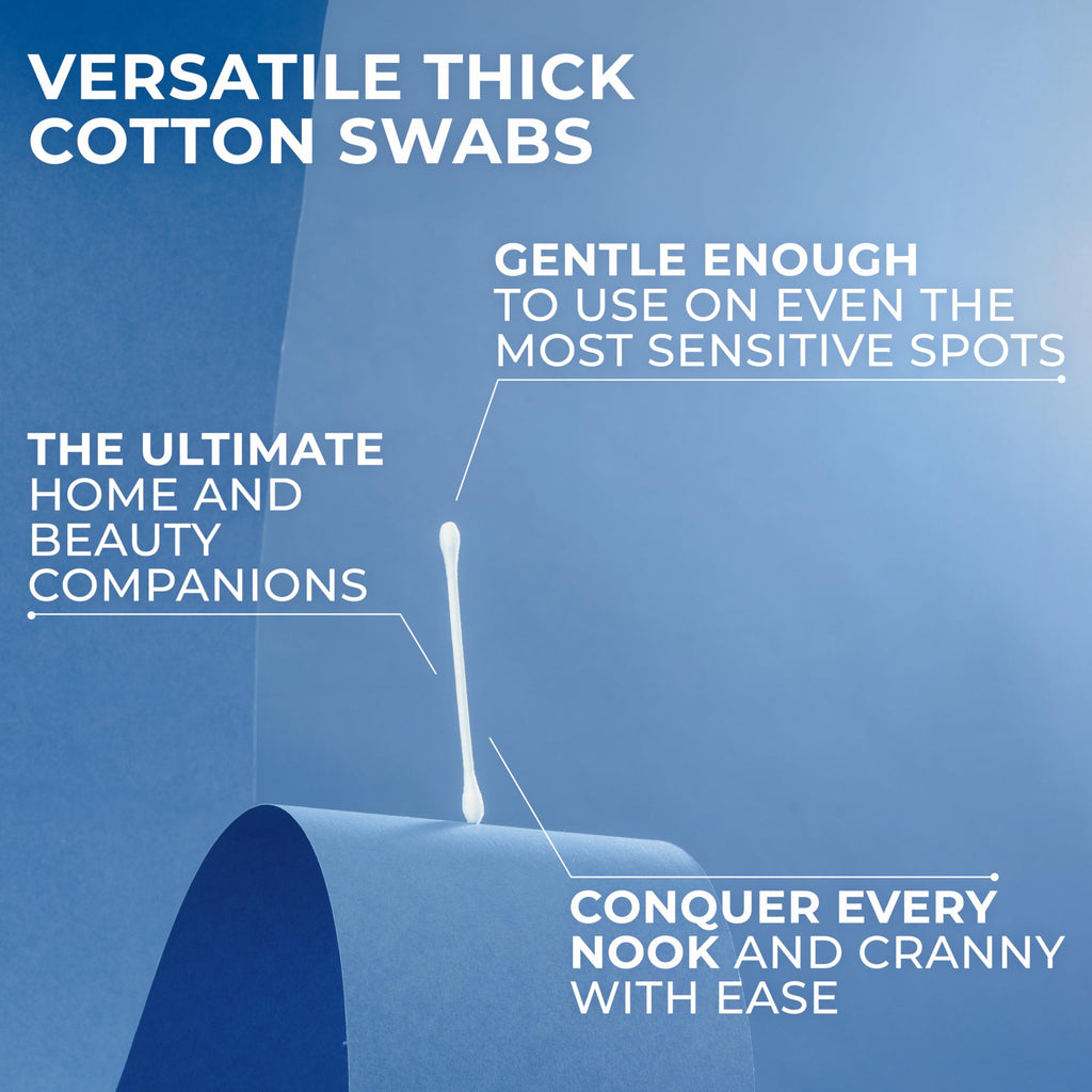 Q-tips Cotton Swabs, 500 Count (Pack of 2)