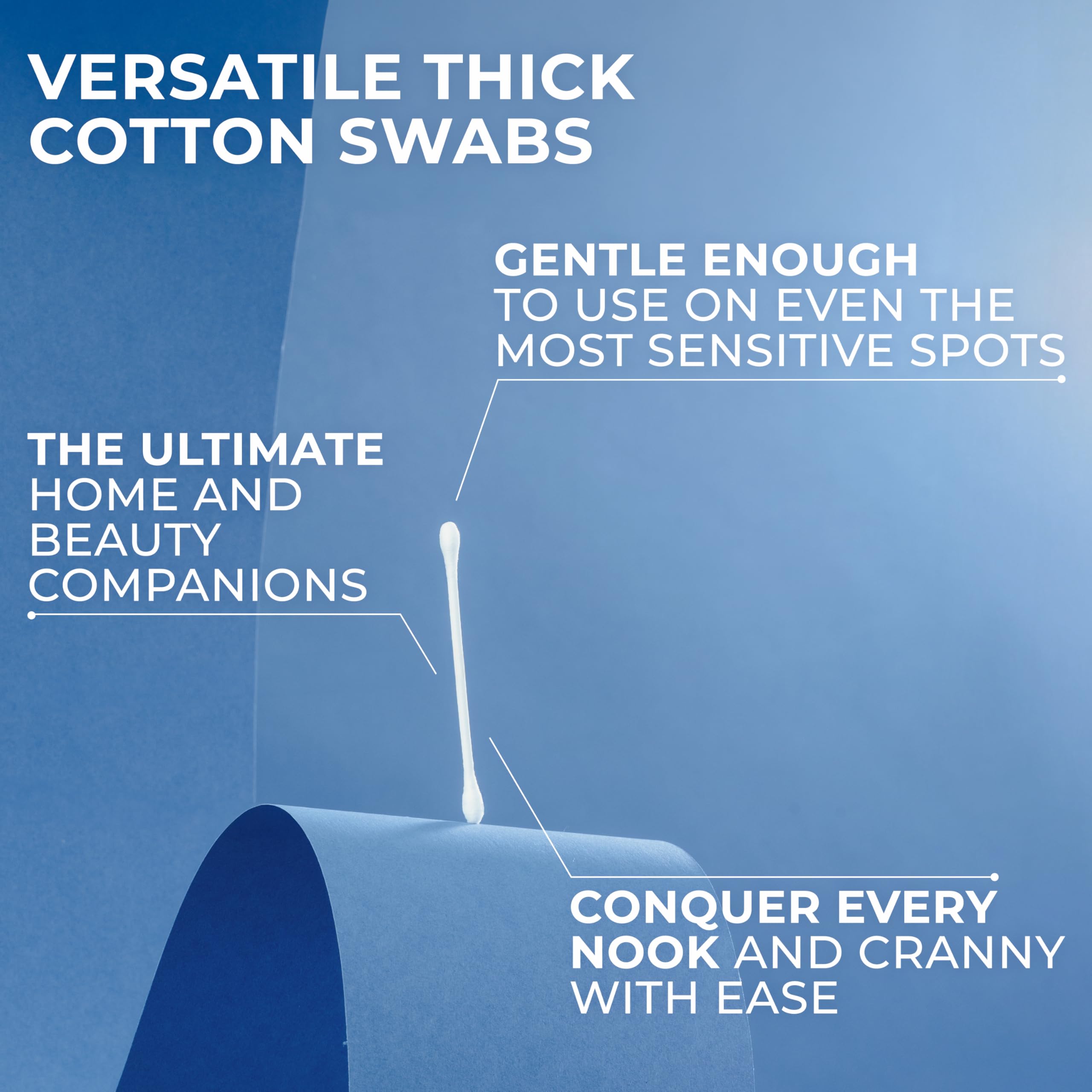 Q-tips Cotton Swabs, 500 Count (Pack of 2)