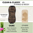 Castor Oil Pack Wrap, Size M-4X, Two Extra 100% Cotton Pads Included